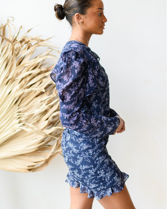 good posture rouched dress