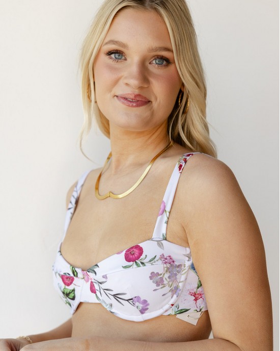 stella floral bikini top stella floral bikini top