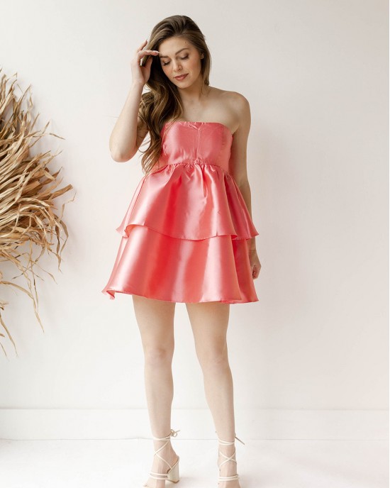 evangeline ruffle mini dress evangeline ruffle mini dress