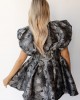 estella shoulder puff mini dress estella shoulder puff mini dress
