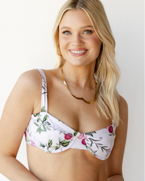 stella floral bikini top stella floral bikini top