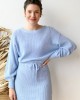 tie waist sweater dress