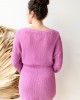 tie waist sweater dress