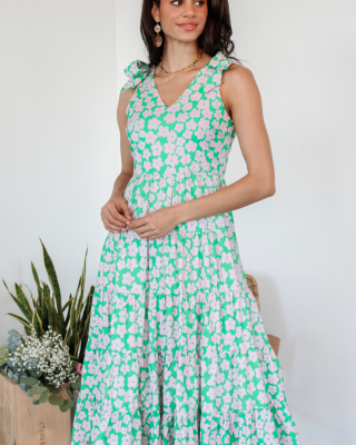 Build Me Up Buttercup Midi Dress
