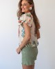 Spring Botanical Puff Sleeve Top Spring Botanical Puff Sleeve Top