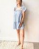 flutter babydoll mini dress flutter babydoll mini dress