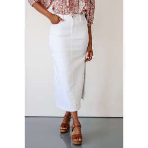 Countryside Denim Midi Skirt
