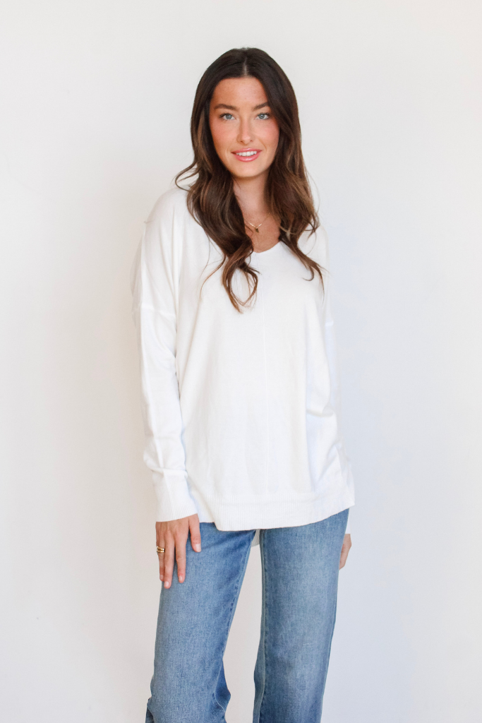 Dreamer Sweater in Off White Dreamer Sweater in Off White