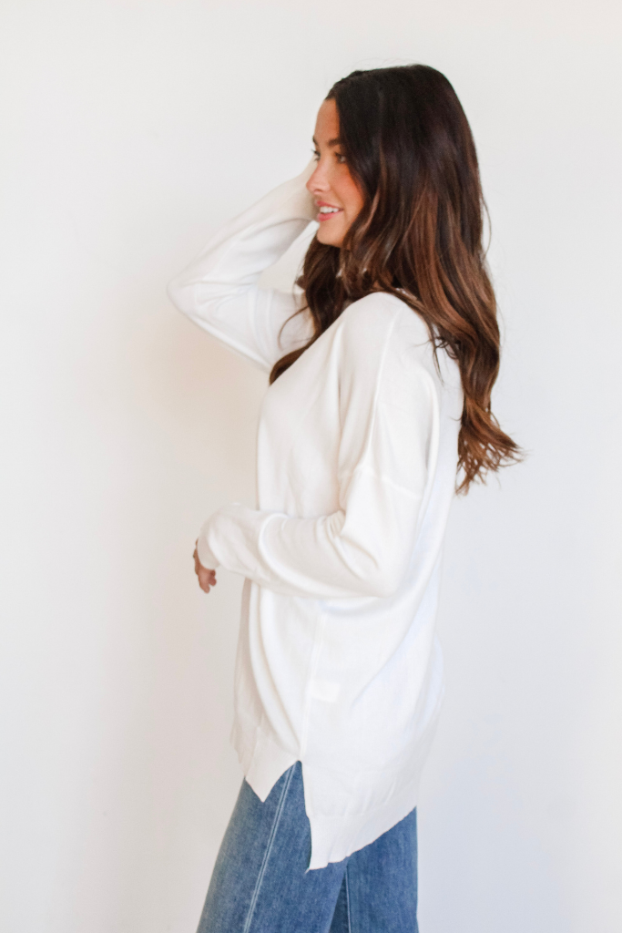 Dreamer Sweater in Off White Dreamer Sweater in Off White