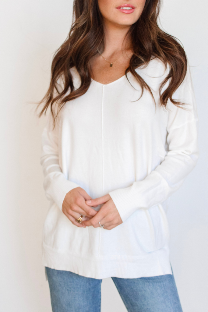 Dreamer Sweater in Off White Dreamer Sweater in Off White